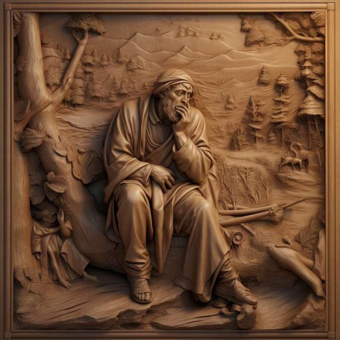 نموذج ثلاثي الأبعاد لآلة CNC 3D Art 